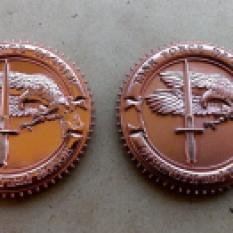 TF Dagger Commemorative Challenge Coin - Version 5: Obverse & Reverse